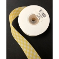Gingham Yellow 1.5" 10y